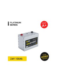 Resim Werer Energy 24V 100Ah LiFePO4 Platinum Series Bluetooth'lu Lityum Demir Fosfat Akü 