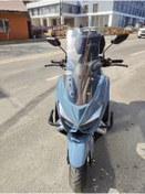 Resim MOTOCAM Kuba Chia 125 Ön Cam 2023 2024 Model 55cm Şeffaf Renkli 4mm KISA SPOR CAM 