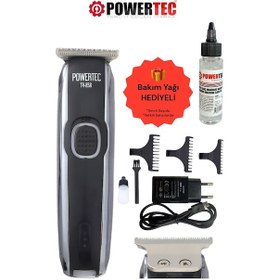 Resim Powertec TR-858 Saç ve Sakal Kesme Makinesi 