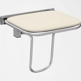 Resim Fixer365 Yaşlı Hasta Engelli Paslanmaz Üstü Plastik Duş Oturağı 