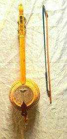 Resim Quality Gourd Kabak Kemane Kemence W/ A Bow - Bag 