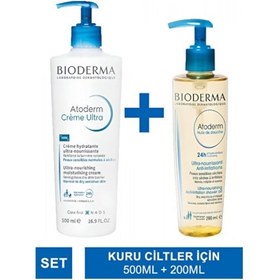 Resim Bioderma Atoderm Cream Ultra 500 ML + Shower Oil 200 ML 