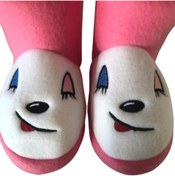 Resim Pomidik Kız Çocuk Pembe Emojili Panduf 