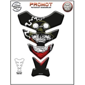 Resim Motosiklet 3d Kabartmalı Üniversal Tankpad 247 