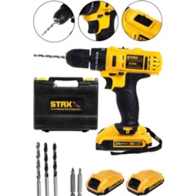 Resim Staxx Power BL76012 24V 5AH Darbeli Şarjlı Vidalama Matkap + 5 Uç 