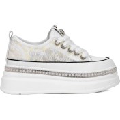 Resim Guja 25Y423-3 Kadın Taşlı Yürüyüş Ayakkabısı Beyaz 