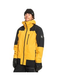 Resim Quıksılver Quiksilver Ultralight Gore-tex Erkek Sarı Snowboard Ceketi 18709 