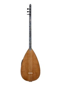 Resim Saz-z-2-5 Ceviz-abalone Klavye Kısa Sap Eq Sistemli Bağlama 