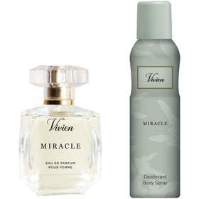 Resim Vivien Miracle Kadın Parfüm ve Deodorant Seti 
