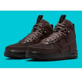 Resim Nike Lunar Air Force 1 Winterized Erkek Kahve Sneaker Bot (Blue Sport) 