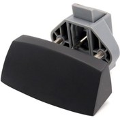 Resim Nıfu07Gb Küçük Çekme Tip Dolap Kilidi Siyah 