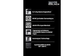 Resim Goldmaster Problack P600 Sıcak Hava Fritözü Tk 