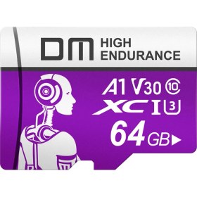 Resim Dm 64GB Class 10 A1 V30 95MB/S Micro Sd Hafıza Kartı 