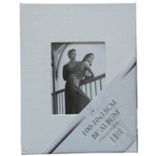 Resim Acr 10x15 cm 100’lük Beyaz Vinleks Deri Fotoğraf Albümü 
