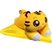 Resim Nessiworld Peluş Battaniyeli Yatan Kedi 55 cm. 