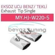 Resim Mercedes W220 Tekli Egzoz Ucu 