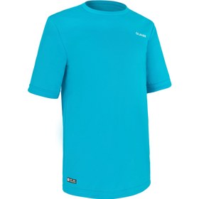 Resim Decathlon Olaian Çocuk Kısa Kollu Tişört - Uv Korumalı - Mavi - Water 