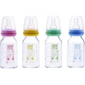 Resim Bebedor Isıya Dirençli Cam Biberon 125 ml 1 Adet 