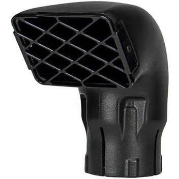 Lemestar Toyota Land Cruiser İçin 3.5 İnç Evrensel Siyah Lldpe Malzemeden Su Geçirmez Snorkel Başlığı