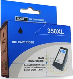 Resim Bk Hp 350 Xl Uyumlu Siyah Kartuş 