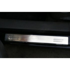 Resim Spider Volkswagen Golf 4 Kapı Eşiği 4 Parça Paslanmaz Çelik 1998-2004 Modeller 