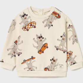 Resim MAYORAL Erkek Bebek Sweatshirt Bej 