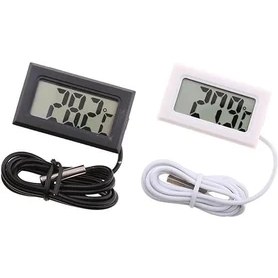 Resim Misda Store Isı Termometresi Mini Dijital Ntc Buzdolabı Depo Oda 
