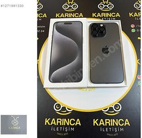 Resim Apple iPhone 15 Pro Max İkinci El TR | 512 GB | Siyah 