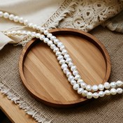 Resim 6-7mm Doğal Beyaz Taze Su İncileri Gevşek İnciler, Düzensiz Şekiller, Takı Yapımı, Boho Küpeler DIY, 60 adet/bül 