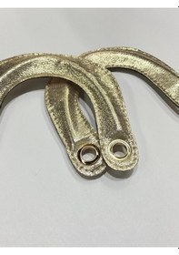 Resim Karantuhafiye Çanta Sapı / Model Çanta Sapı Platin Sarı Platin Sarı Çok Renkli 