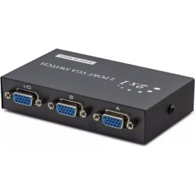 Resim MiraLive VGA Switch 54 Mhz 2 Giriş 1 Çikiş Butonlu Geçiş 2 Port HDX1280 