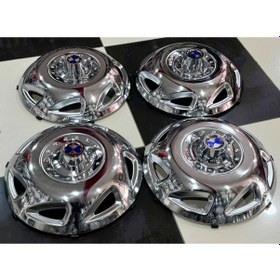 Resim Transit Tek Teker -jumbo-sprinter-grafter 16'' İnç Krom Jant Kapağı 4 Adet 4 Kollu M.f. 