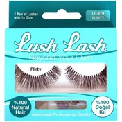 Resim Lush Lash %100 Doğal Kıl Takma Kirpik K:LU-619 