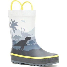 Resim Kamik Dino Unisex Çocuk Gri Bot 