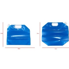 Resim Pandoraplanet Kamp-2 x Dış Mekan Katlanabilir Taşınabilir Su Torbası-Mavi (Yurt Dışından) 