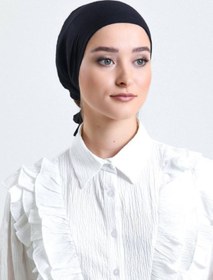 Resim İSTANBULSTYLEMODA 2 ADET Düz Dikişsiz Penye Bone 