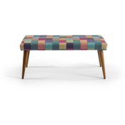 Resim ZEEN CONCEPT Retro Bench Gökkuşağı Desenli 