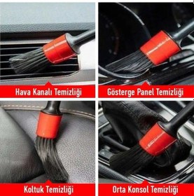 Resim Uslucan Alışveriş Araç Detay Temizlik Fırçası Seti 