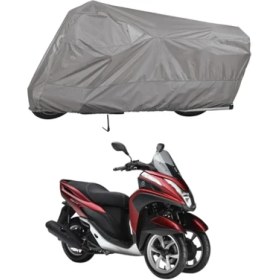 Resim Teksin Yamaha Tricity 125 Motosiklet Brandası Motor Branda (A+ Kalite) 