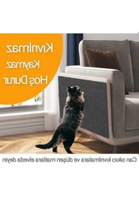 Resim Yapışkanlı Kedi Tırmalama Halısı - 40x50 Cm 