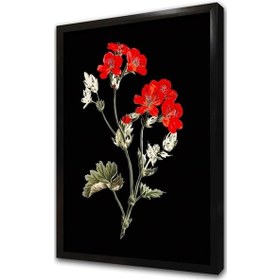 Resim Leylekler Ve Çiçekler Üçlü Çerçeveli Mdf Tablo Seti-172259 