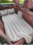 Resim TekizTeknoloji Araç Içi Şişme Yatak Araba Ve Kamp Yatağı Çanta Ve Yastıklı Yatak Seti 