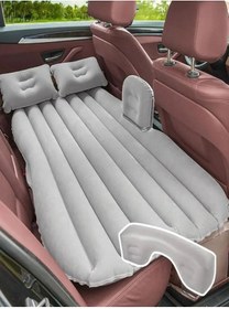 Resim TekizTeknoloji Araç Içi Şişme Yatak Araba Ve Kamp Yatağı Çanta Ve Yastıklı Yatak Seti 