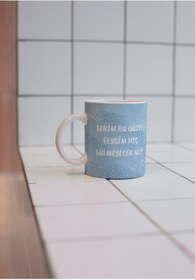 Resim Eylül Design Eğlenceli Yazılı Özel Tasarım Baskılı Kupa Bardak 002 