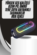 Resim Techno Stock Kablosuz Bluetooth Hoparlör Taşınabilir Çoklu Bağlantılı Özelliği 