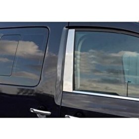 Resim Vw Caddy Krom Cam Direği 2 Prç 2003-2010 Paslanmaz Çelik N11.4338 