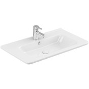 Resim Sanovit Urban 80 CM Konsollu Lavabo Beyaz 