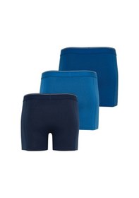 Resim Blackspade Erkek Boxer 3Lü Paket Tender Cotton 9673 - Lacivert Mavi Denim 