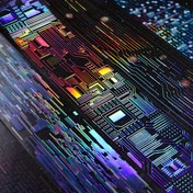 Resim Yaratıcı Devre Temalı Dekoratif Bant - Canlı, Şeffaf Holografik Tasarım Elektriksel Arızalar & Veri Desenleri ile, Cam Yüzeyler için Kendinden Yapışkanlı, Holografik Dekor 