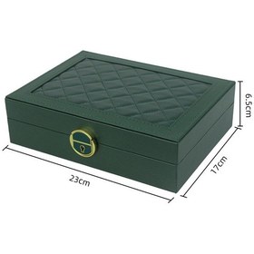 Resim Mücevher Kutusu Organizer Düzenleyici Takı Kutusu 